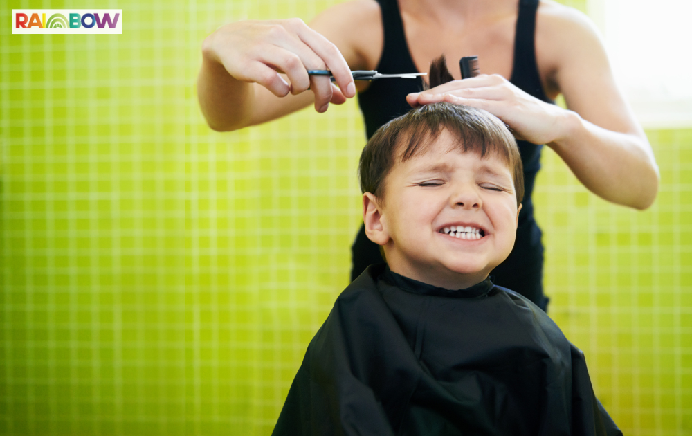 how to help an autistic child get a haircut