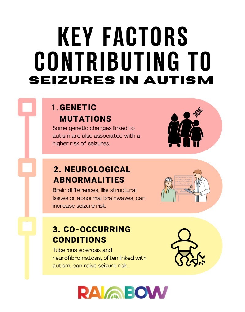 what causes seizures in autism